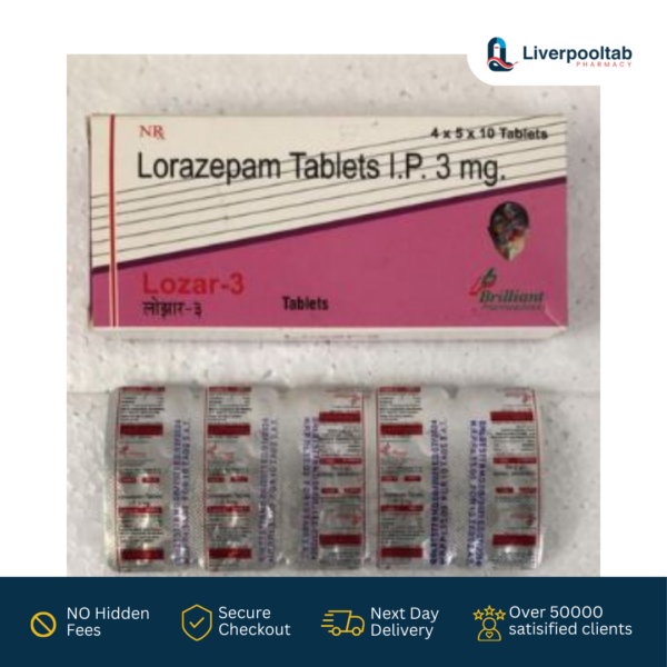 Lorazepam 3mg