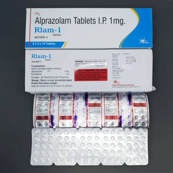 (Rlam-1) Alprazolam Tablets 1mg